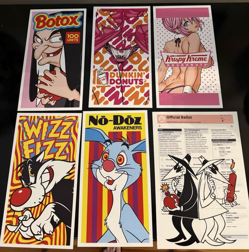 Ben frost original postcard - frost,